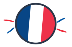 Banner com especialistas em língua francesa