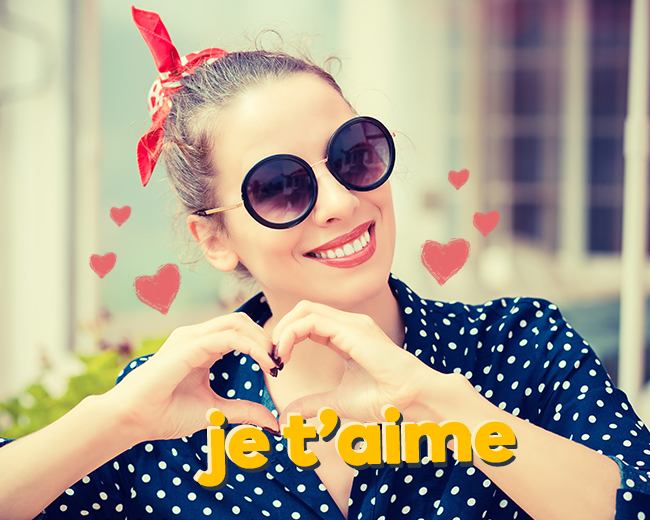 How to say 'I love you' in French? Memrise