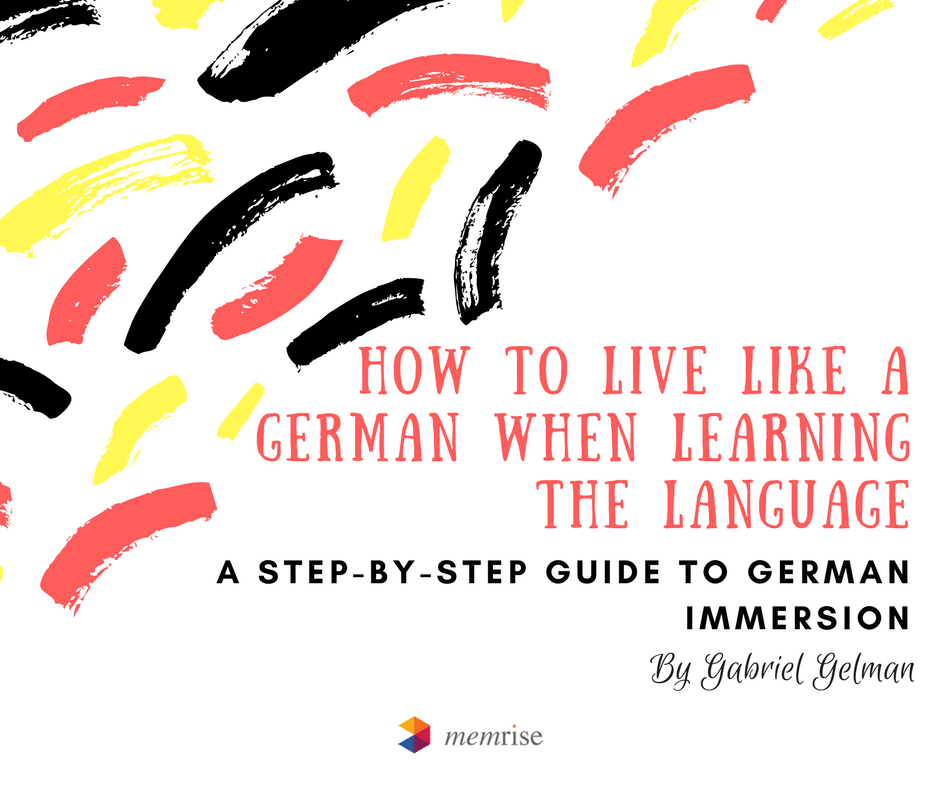 How to live like a German when learning the language